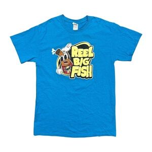 Reel Big Fish Beer Ska Music Rock Band Blue T Shirt Mens Medium
